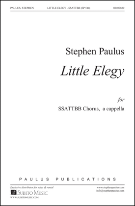 Little Elegy