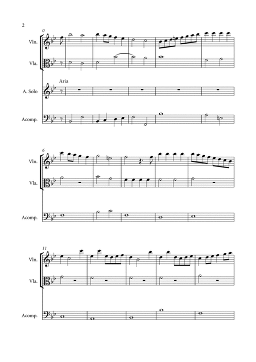 Ya la naturaleza redimida - Cantata a solo con Violin y Viola para la Navidad - Score Only Chamber Music - Digital Sheet Music