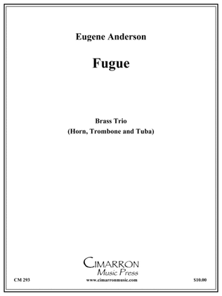 Book cover for Fugue for Low Brass Trio
