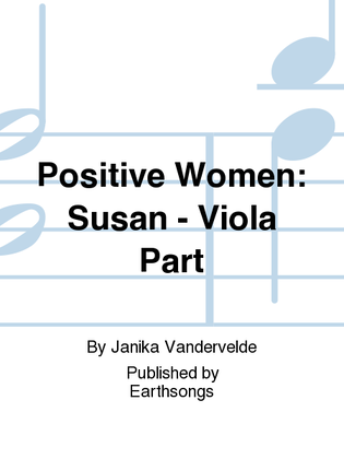 Book cover for positive women: susan viola part