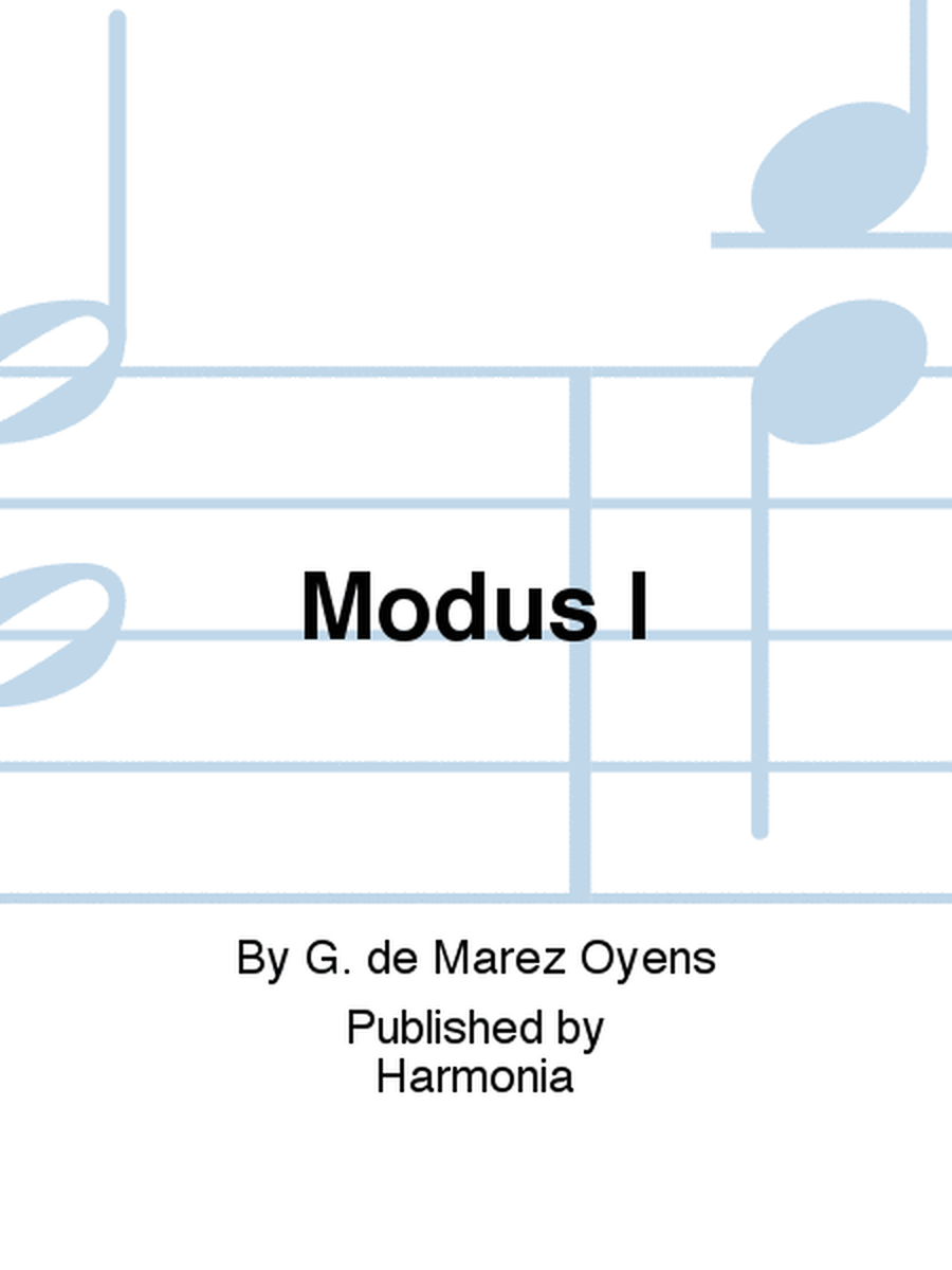 Modus I