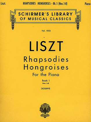 Rhapsodies Hongroises – Book 1: Nos. 1 – 8