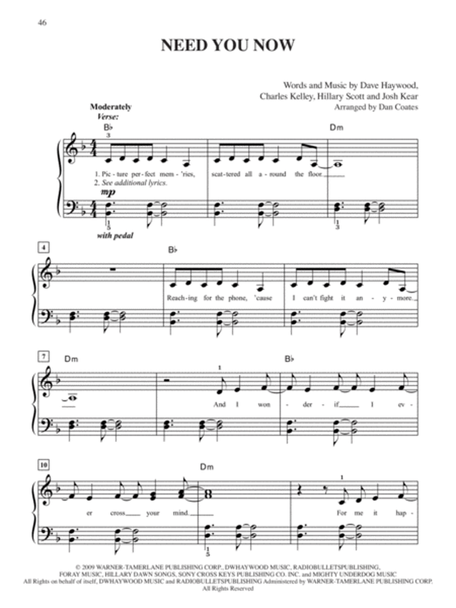 Top-Requested Country Sheet Music