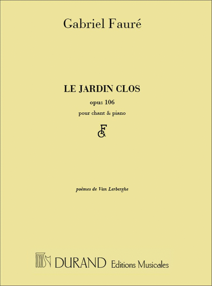 Jardin Clos Op 106