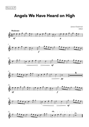 Book cover for Angels we have heard on high (for Clarinet and Piano)
