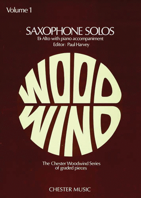 Saxophone Solos Volume 1 E Flat Alto Saxophone