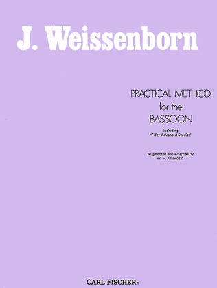 Book cover for Practical Method For the Bassoon