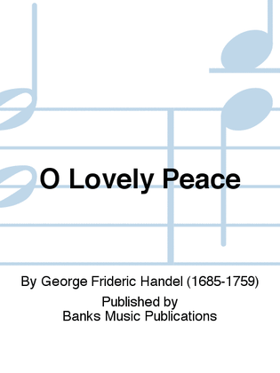 Book cover for O Lovely Peace