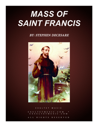 Book cover for Mass Of Saint Francis (Full Score)
