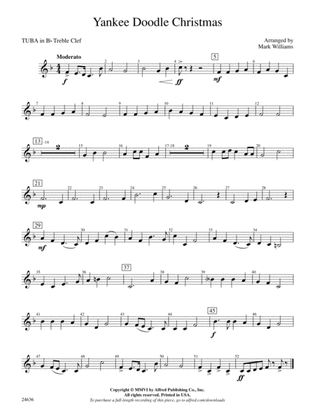 Yankee Doodle Christmas: (wp) B-flat Tuba T.C.
