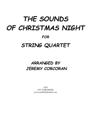 Book cover for The Sounds of Christmas Night for String Quartet
