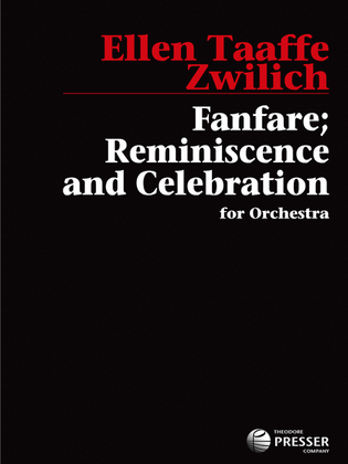Book cover for Fanfare, Reminiscence and Celebration