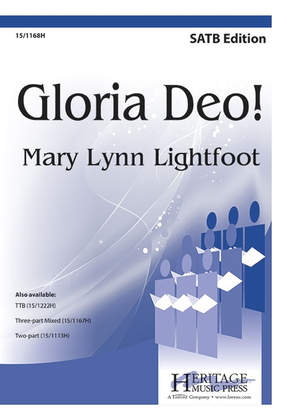 Book cover for Gloria Deo