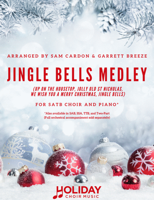 Book cover for Jingle Bells Medley (SATB)