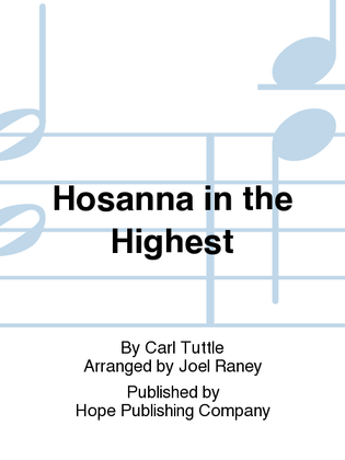 Book cover for Hosanna in the Highest