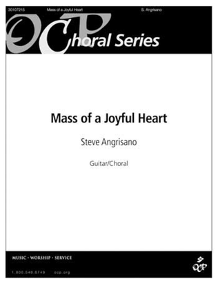 Book cover for Mass of a Joyful Heart