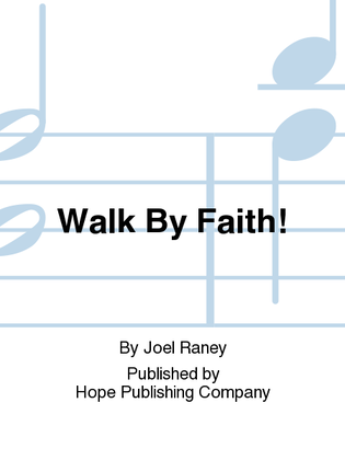 Book cover for Walk by Faith!