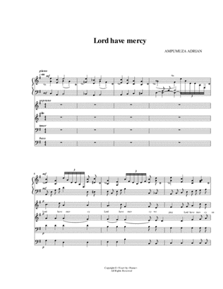 Book cover for Lord have mercy, Sacred music for the mass