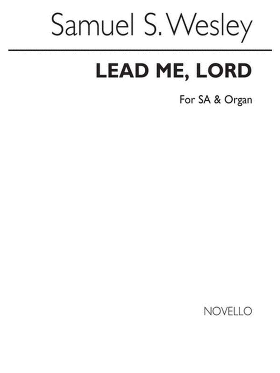 Wesley Lead Me Lord Sa/Organ(Arc)