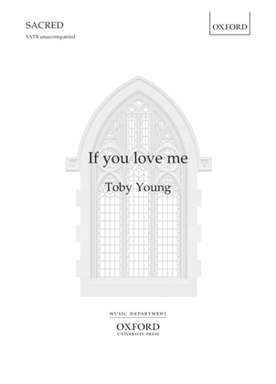 Book cover for If you love me