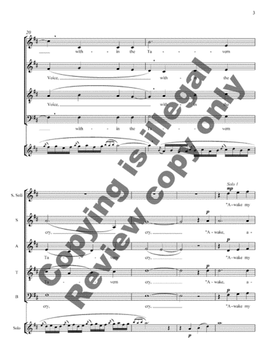 The Rubáiyát of Omar Khayyám: 3. Dreaming (Choral/Full Score) image number null