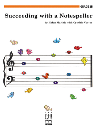Book cover for Succeeding with a Notespeller, Grade 2B