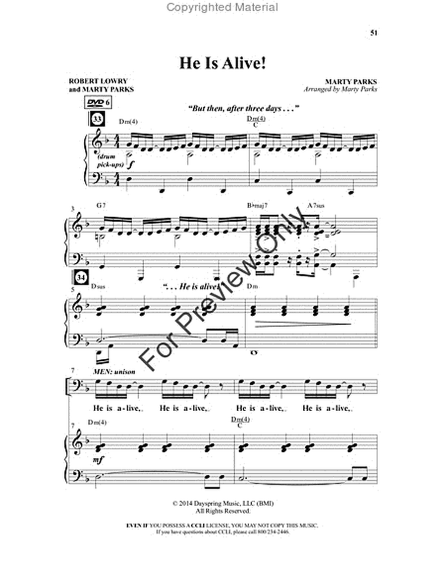 Redeeming Love (Has Been My Theme) - Choral Book image number null