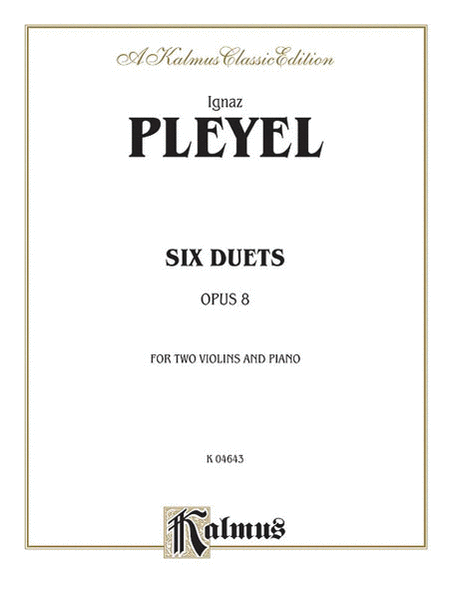 Duets, Op. 8