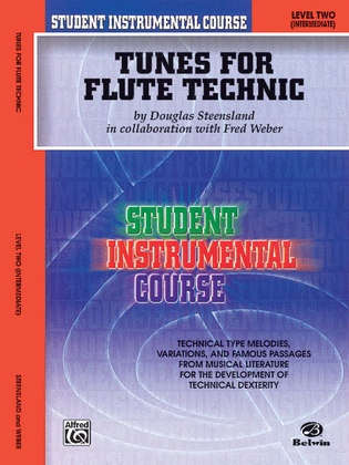 Book cover for Student Instrumental Course Tunes for Flute Technic