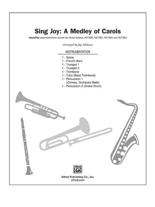 Book cover for Sing Joy: A Medley of Carols