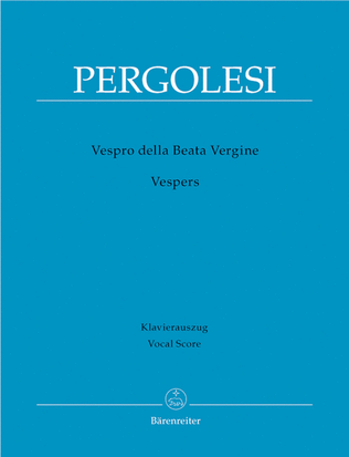 Vespro della Beata Vergine / Vesper