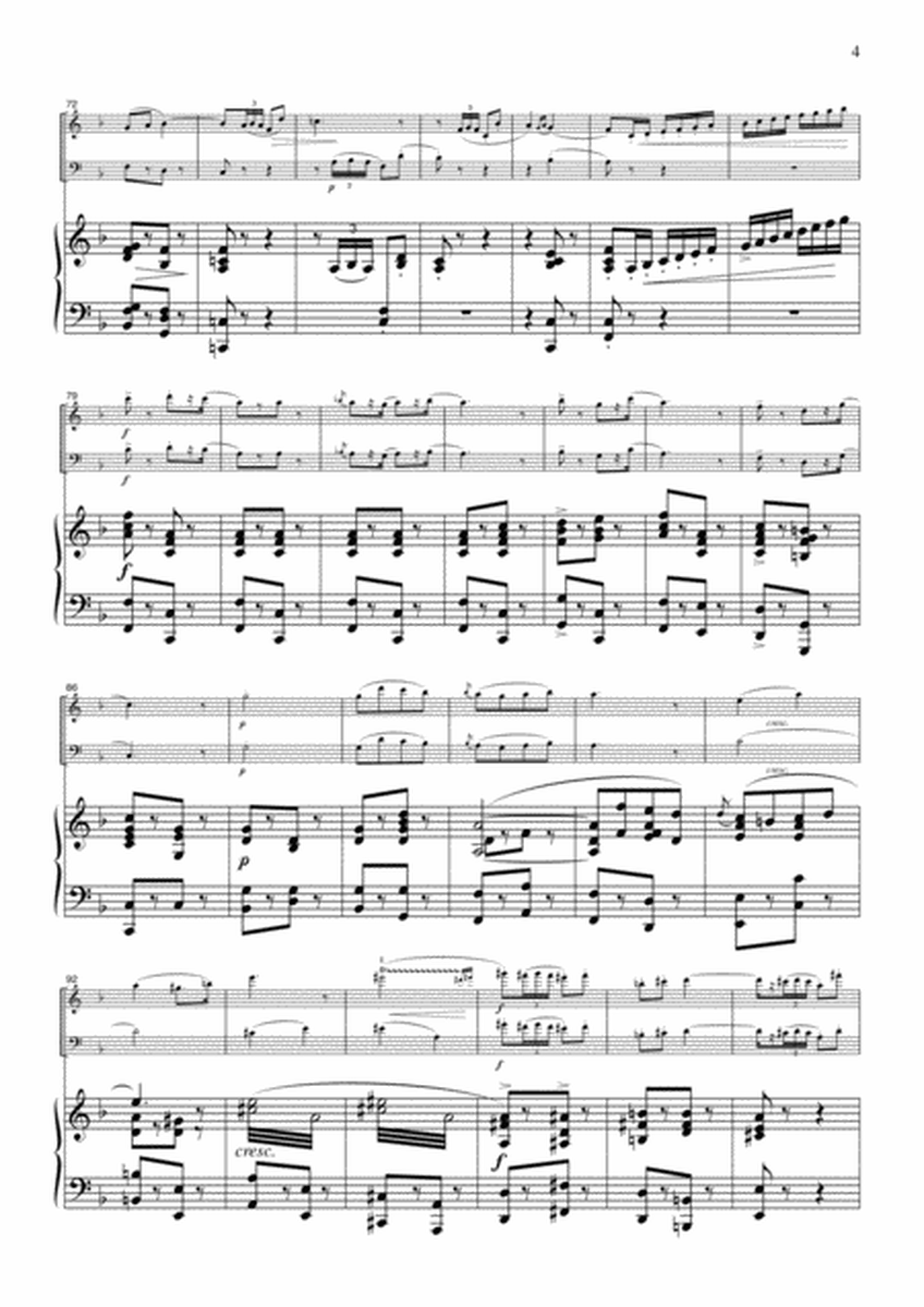 Bizet Prelude to Act 1 from Carmen, for piano trio, PB301