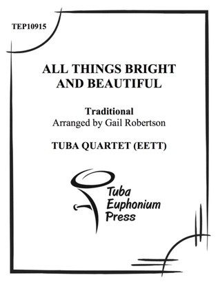 Book cover for All Things Bright and Beautiful