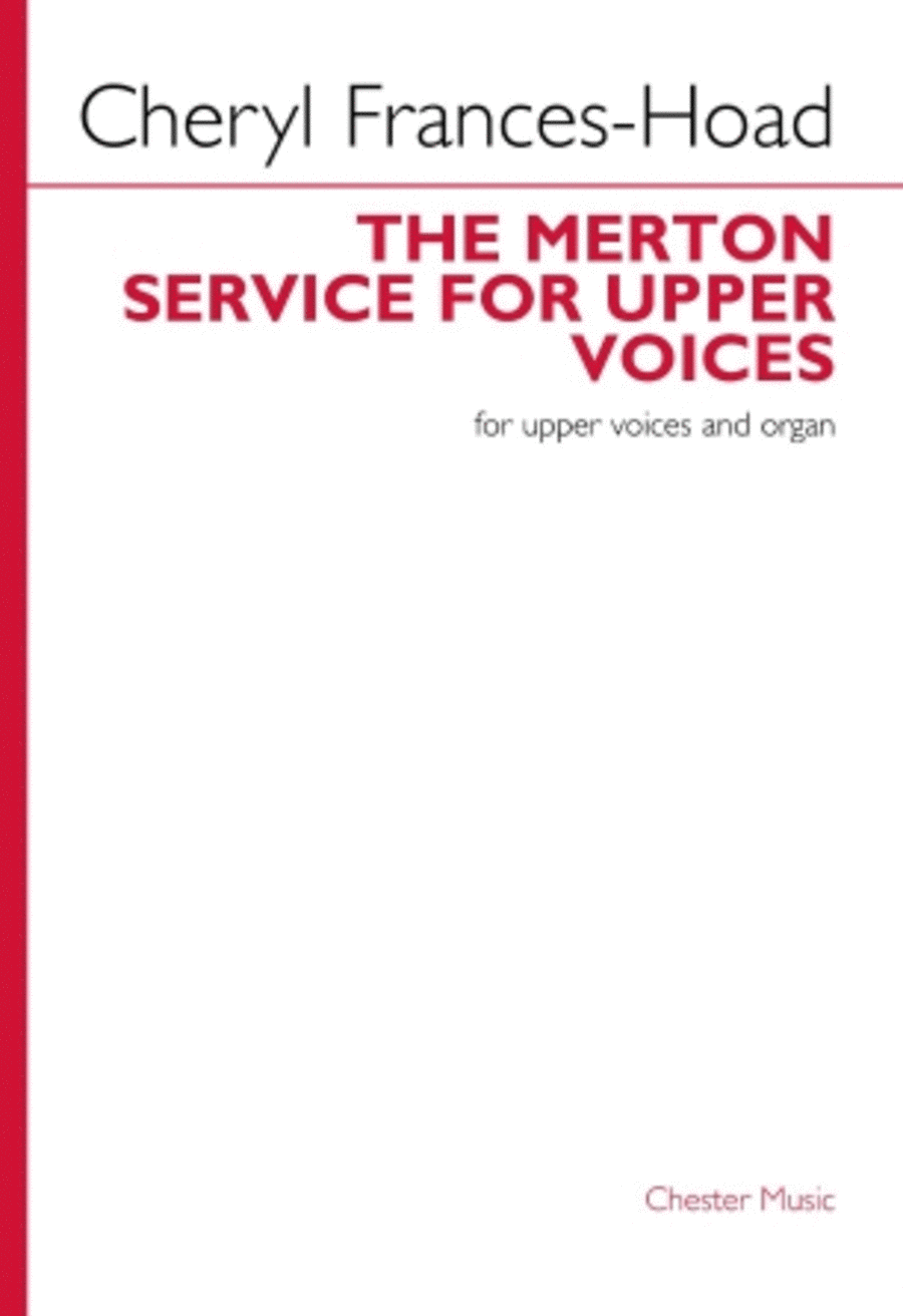 The Merton Service for Upper Voices