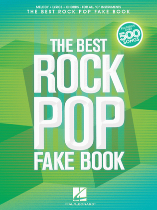 The Best Rock Pop Fake Book