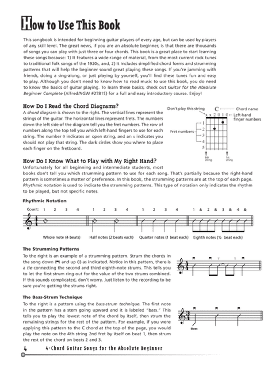 4-Chord Songs for the Absolute Beginner image number null