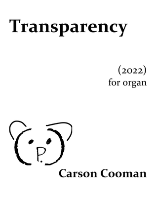 Book cover for Transparency