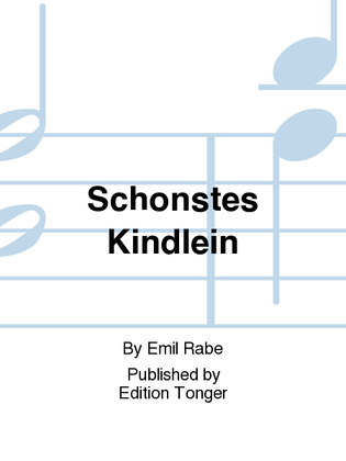 Book cover for Schonstes Kindlein