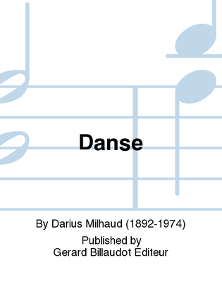 Book cover for Danse