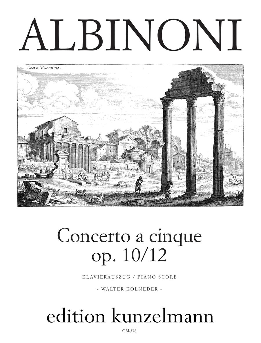 Concerto a cinque Op. 10/12