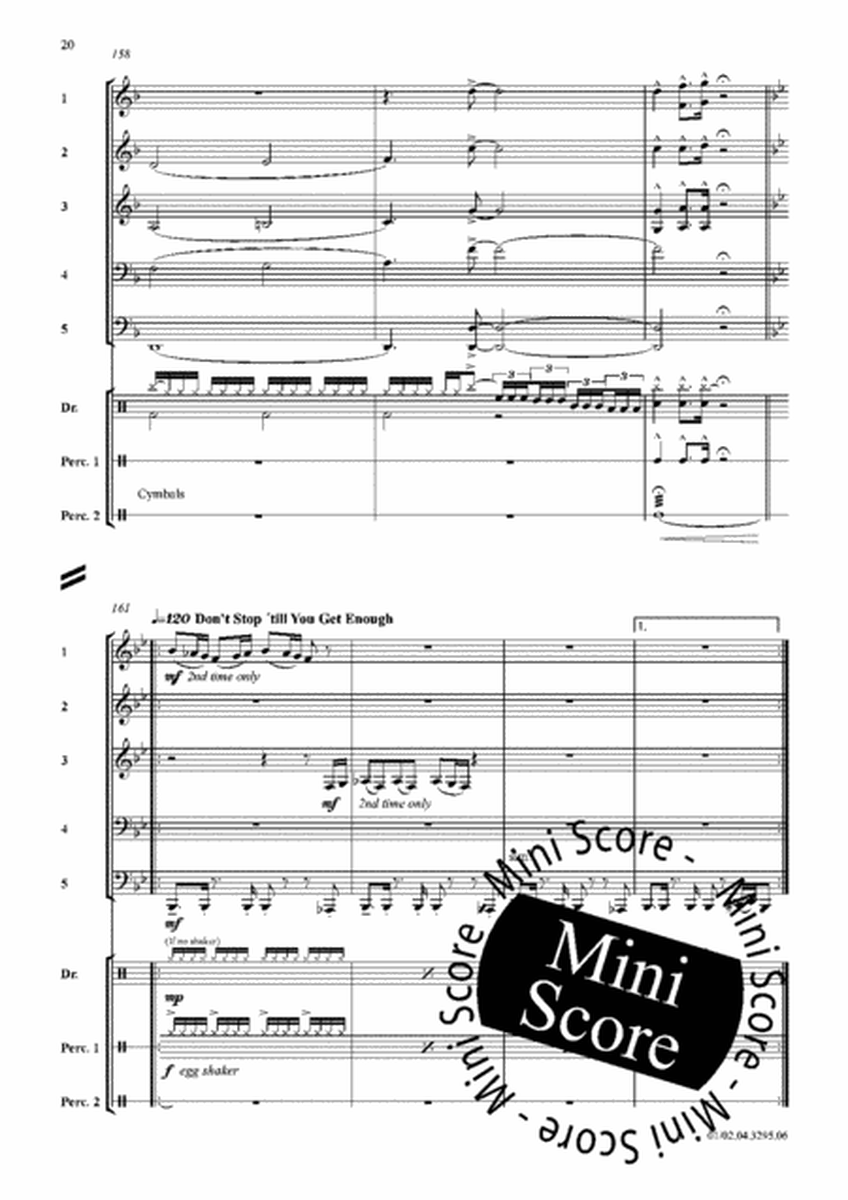 The Best of Michael Jackson by Michael Jackson Concert Band - Sheet Music