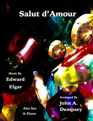 Book cover for Salut d'Amour (Love's Greeting): Alto Sax and Piano