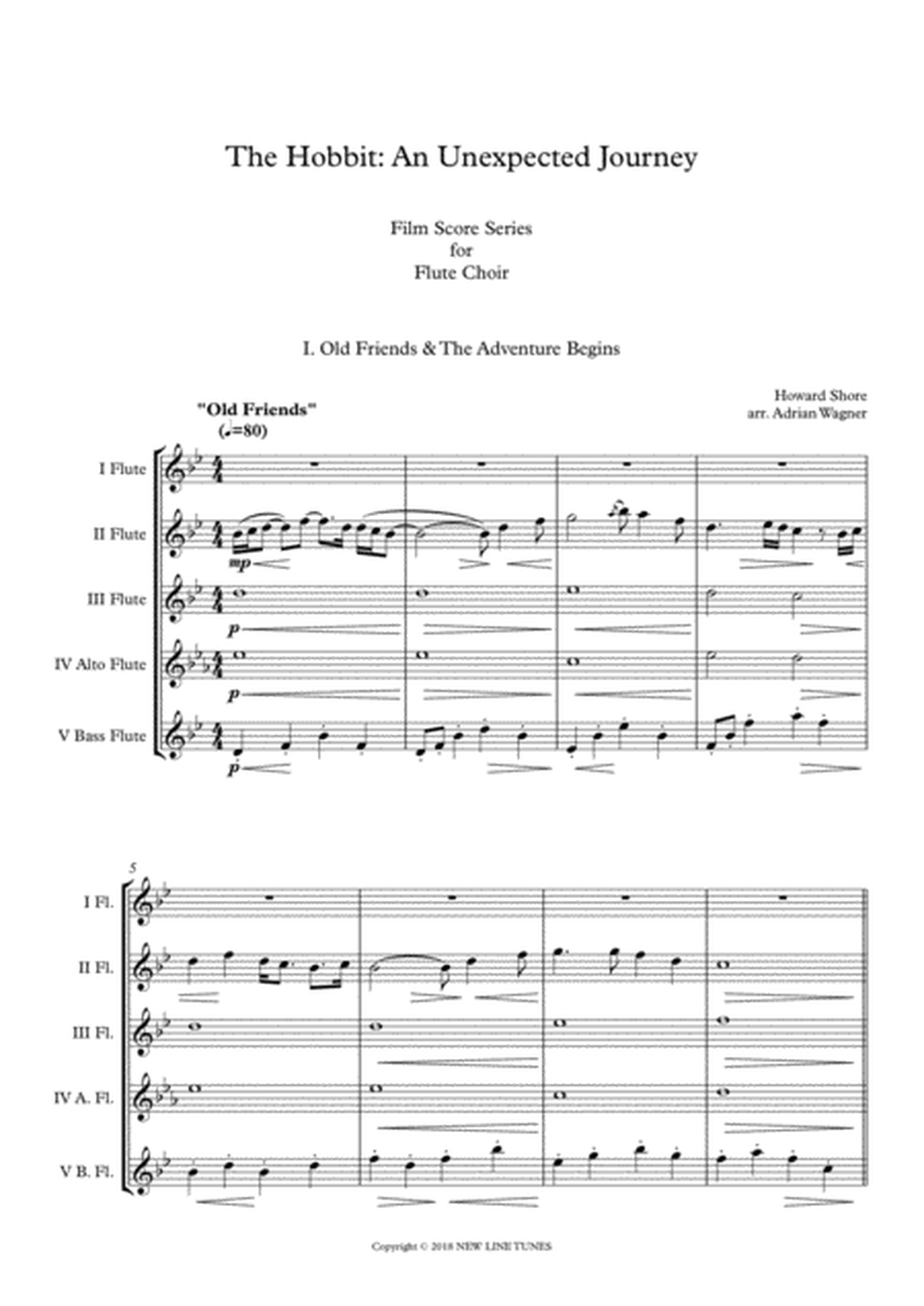 "The Hobbit: An Unexpected Journey" Flute Choir arr. Adrian Wagner