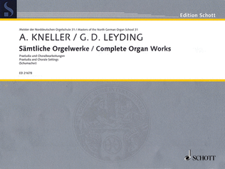 Book cover for Complete Organ Works (Samtliche Orgelwerke)