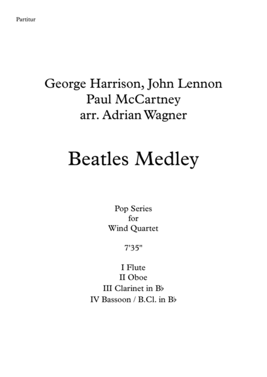 "Beatles Medley" Wind Quartet arr. Adrian Wagner image number null