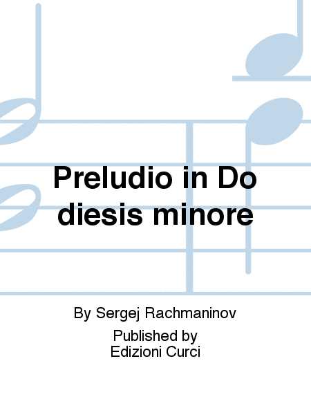 Preludio in Do diesis minore