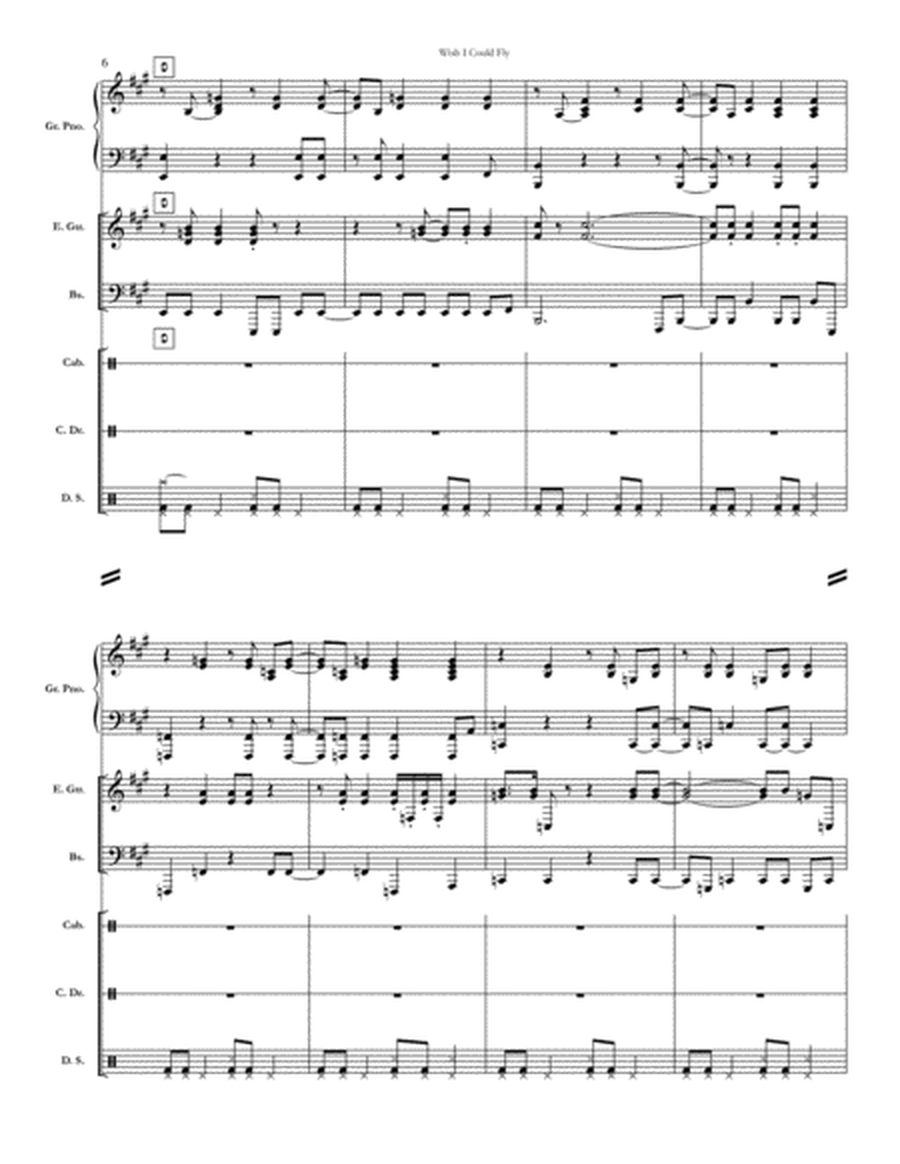 Wish I Could Fly [Chicago] (full score & set of parts) image number null