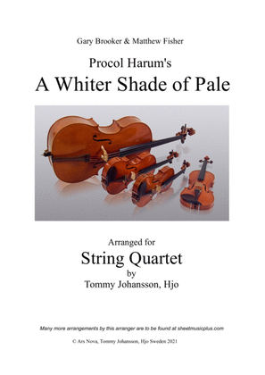 Book cover for A Whiter Shade Of Pale