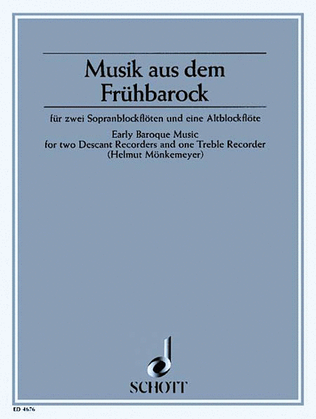 Book cover for Early Baroque Music