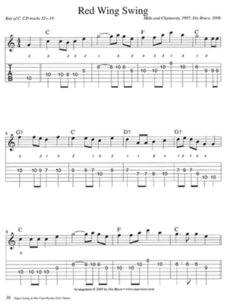 Gypsy Swing & Hot Club Rhythm II for Guitar image number null